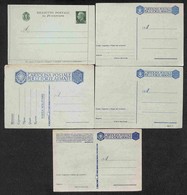 REGNO - 1940/1944 - Piccolo Insieme Di 4 Cartoline Postali + 1 Biglietto Postale Del Periodo - Nuovi - Other & Unclassified