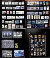 DANIMARCA - FAROER - 1975/2009 - Collezione Di Valori Serie Complete Foglietti Minifogli E Libretti Del Periodo In Album - Andere & Zonder Classificatie