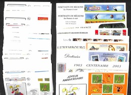 FRANCIA - 2003 - Collezione Di 64 Diversi FDC Emessi Nell’anno - Sonstige & Ohne Zuordnung