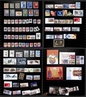 UCRAINA - 1918/2009 - Collezione Di Valori Serie Complete Foglietti Minifogli E Libretti Del Periodo In 8 Pagine Di Racc - Other & Unclassified