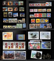 BHUTAN - 1964/2000 - Piccola Collezione Di Valori Serie Complete E Foglietti Del Periodo In 4 Pagine Di Raccoglitore - G - Other & Unclassified