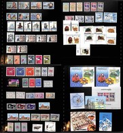 CAMBOGIA - 1959/2001 - Piccola Collezione Di Valori Serie Complete E Foglietti Del Periodo In 4 Pagine Di Raccoglitore - - Other & Unclassified