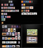 HONG KONG - 1912/2003 - Piccola Collezione Di Valori Serie Complete E Foglietti Del Periodo In 4 Pagine Di Raccoglitore  - Sonstige & Ohne Zuordnung