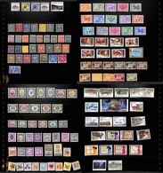 NICARAGUA - 1882/1998 - Piccola Collezione Di Valori Serie Complete Foglietti E Minifogli Del Periodo In 5 Pagine Di Rac - Other & Unclassified