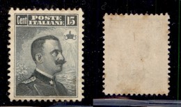 Regno - Posta Ordinaria - 1906 - 15 Cent Michetti (80) - Gomma Originale - Lievi Macchie D Umido - Andere & Zonder Classificatie