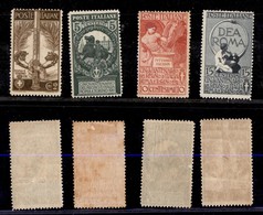 Regno - Posta Ordinaria - 1911 - Unita D Italia (92/95) - Serie Completa - Gomma Originale - Other & Unclassified