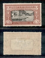 Regno - Posta Ordinaria - 1923 - 10 Cent Manzoni (151) - Gomma Originale - Ottimamente Centrato (60) - Other & Unclassified
