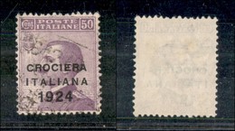 Regno - Posta Ordinaria - 1924 - 50 Cent Crociera Italiana (164) - Usato (60) - Sonstige & Ohne Zuordnung