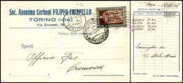 Regno - Posta Ordinaria - 30 Cent Filiberto (232) - Cartolina Da Spezia A Cremona Del 30.12.28 (135) - Altri & Non Classificati