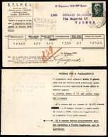 Regno - Posta Ordinaria - 15  Cent Imperiale (246) - Su Bollettino S.T.I.P.E.L. - Varese 26.3.42 - Altri & Non Classificati