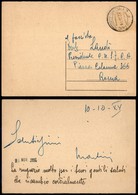 Regno - Posta Ordinaria - Ufficio Postale Speciale 2 - Cartolina Per Roma Del 11.10.37 - Sonstige & Ohne Zuordnung