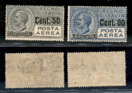 Regno - Posta Aerea - 1927 - P. Aerea (8/9) - Serie Completa - Gomma Originale - Otros & Sin Clasificación