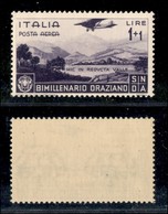 Regno - Posta Aerea - 1936 - 1 Lira + 1 Orazio (98) - Gomma Integra (60) - Otros & Sin Clasificación