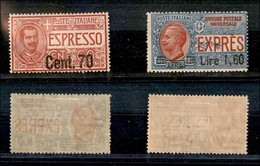 Regno - Espressi - 1924/1925 - Nuova Tiratura (9/10) - Gomma Originale - Other & Unclassified