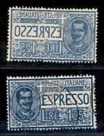 Regno - Espressi - 1926 - 1.25 Lire (12f) - Usato - Nitido Forte Decalco - Molto Bello E Ben Centrato - Other & Unclassified