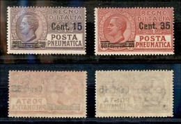 Regno - Posta Pneumatica - 1927 - Posta Pneumatica (10/11) - Serie Completa - Gomma Integra - Sonstige & Ohne Zuordnung