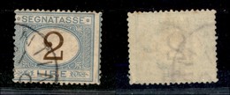 Regno - Segnatasse - 1870 - 2 Lire (12) - Usato (40) - Otros & Sin Clasificación