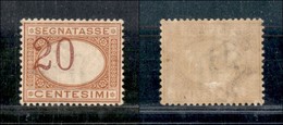 Regno - Segnatasse - 1894 - 20 Cent (22c) - Cifra Spostata A Sinistra  - Gomma Originale (80) - Otros & Sin Clasificación