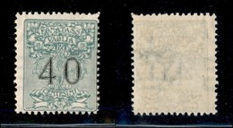 Regno - Segnatasse Per Vaglia - 1924 – 40 Cent (2) – Gomma Integra (150) - Other & Unclassified