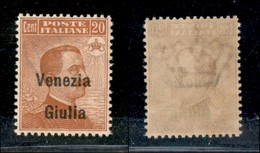 Occupazioni I Guerra Mondiale - Venezia Giulia - Posta Ordinaria - 1918 - 20 Cent (23) - Gomma Integra - Ottimamente Cen - Other & Unclassified