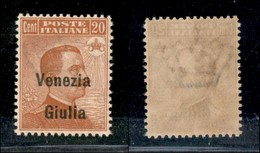 Occupazioni I Guerra Mondiale - Venezia Giulia - Posta Ordinaria - 1918 - 20 Cent (23) - Gomma Integra - Ottimamente Cen - Altri & Non Classificati