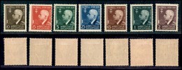 Occupazioni II Guerra Mondiale - Albania - Posta Ordinaria - 1942 - Unione (30/36) - Serie Completa - Gomma Originale (1 - Sonstige & Ohne Zuordnung