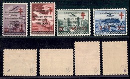 Occupazioni II Guerra Mondiale - Lubiana - Posta Ordinaria - 1941 - Croce Rossa (35/38) - Serie Completa - Gomma Origina - Other & Unclassified
