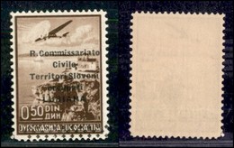 Occupazioni II Guerra Mondiale - Lubiana - Posta Aerea - 1941 - 50 Para (1) - Gomma Integra - Altri & Non Classificati