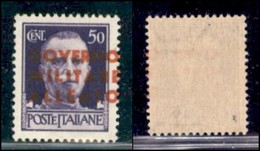 Occupazioni Straniere Di Territori Italiani - Occupazione Anglo-Americana - Napoli - Posta Ordinaria - 1943 - 50 Cent (1 - Other & Unclassified