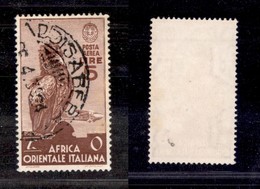 Colonie - Africa Orientale Italiana - Posta Aerea - 1938 – 5 Lire Soggetti Vari Posta Aerea (A19) – Usato (80) - Otros & Sin Clasificación