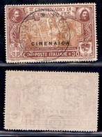 Colonie - Cirenaica - Posta Ordinaria - 1923 - 30 Cent Propaganda Fide (2 - Varieta) Usato - Filigrana Lettere (ERO) 10/ - Otros & Sin Clasificación