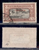Colonie - Cirenaica - Posta Ordinaria - 1924 - 10 Cent Manzoni (11) - Usato (100) - Sonstige & Ohne Zuordnung