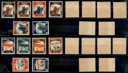 Colonie - Cirenaica - Posta Ordinaria + Aerea - 1934 - Arte Coloniale (93/98 + 24/29 Aerea) - Serie Completa - Gomma Ori - Altri & Non Classificati