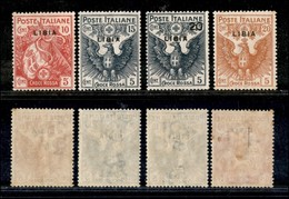 Colonie - Libia - Posta Ordinaria - 1915/1916 - Croce Rossa (13/16) - Serie Completa - Gomma Originale - Leggeri Punti D - Otros & Sin Clasificación