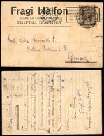 Colonie - Libia - Posta Ordinaria - 40 Cent (41) - Cartolina Da Tripoli A Genova Del 14.7.26 - Altri & Non Classificati