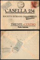 Colonie - Libia - Posta Aerea - 2 Lire Sibilla (43) Isolato Su Aerogramma Da Tripoli A Trieste Del 4.2.33 - Altri & Non Classificati