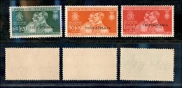 Colonie - Tripolitania - Posta Ordinaria - 1930 - Nozze Umberto I Soprastampati (61/63) - Serie Completa - Gomma Integra - Altri & Non Classificati