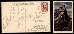 San Marino - Posta Ordinaria - 75 Cent (148) Isolato Su Cartolina Per Monaco - Other & Unclassified