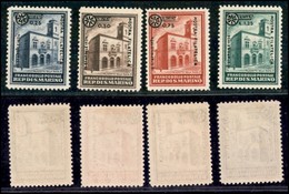 San Marino - Posta Ordinaria - 1934 - Mostra Filatelica (180/183) - Serie Completa - Gomma Originale (70) - Otros & Sin Clasificación