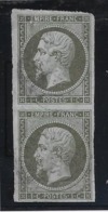 France N°11 - Oblitéré - Paire - B/TB - 1853-1860 Napoléon III