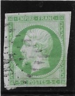 France N°12 - Oblitéré - B - 1853-1860 Napoléon III