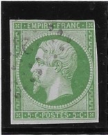 France N°12 - Oblitéré - B - 1853-1860 Napoléon III.