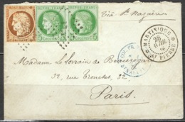 Martinique - Tarif Du Premier Janvier 1876 - TB - Tarif à 50c - 1876 - Brieven En Documenten