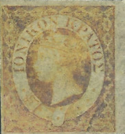 Greece-Grecia,Ionian Islands,Great Britain(old Colonies And Protectorates IONIENNES)1859 Queen Victoria ½P Color Variety - Islas Ionian