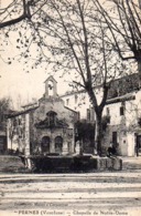 CP 84 Vaucluse Pernes Chapelle De Notre-Dame Des Epousailles - Pernes Les Fontaines