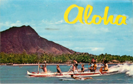 Etats-Unis - Hawaii - Honolulu - Outriger Canoe - Waikiki - Aloha - état - Honolulu