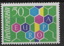 LIECHTENSTEIN - EUROPA 1960 ! YVERT  N° 355 ** MNH - COTE = 120 EUR. - Ungebraucht