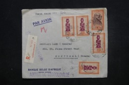 CONGO BELGE - Enveloppe Commerciale En Recommandé De Léopoldville Pour La Belgique En 1948 Par Avion - L 45398 - Storia Postale