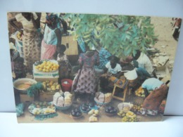 AFRIQUE SOUVENIR DU BURKINA ET VIVE LA SAISON DES FRUITS CPM COULEUR - Burkina Faso