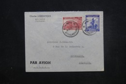 CONGO BELGE - Enveloppe Commerciale ( De Bolingo ), De Coquilhatville Pour Bruxelles En 1945 Par Avion - L 45405 - Storia Postale